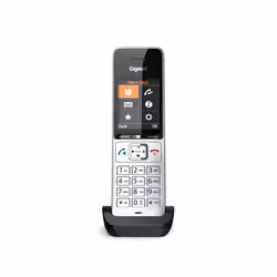 Gigaset COMFORT 500HX, Téléphone analog/dect, Combiné filaire, Haut-parleur, 200 entrées, Identification de l'appelant, Noir, ...