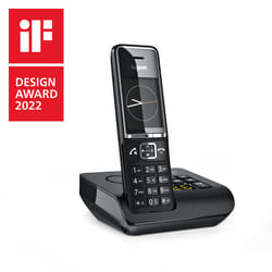 Gigaset COMFORT 550A Téléphone analog/dect Identification de l'appelant Noir