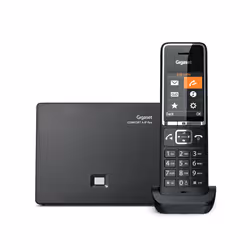 Gigaset COMFORT 550A IP flex, Téléphone analog/dect, Combiné filaire, Haut-parleur, 200 entrées, Service de message court (SM ...