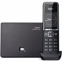 Gigaset COMFORT 550 IP flex, Téléphone analog/dect, Combiné sans fil, Haut-parleur, 200 entrées, Identification de l'appelant ...