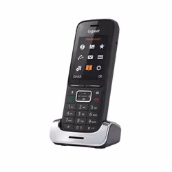 Gigaset Premium 300 HX Black Edition Téléphone DECT Identification de l'appelant Noir, Argent
