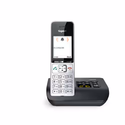 Gigaset COMFORT 500A Téléphone analog/dect Identification de l'appelant Noir, Argent - Vue supplémentaire 4