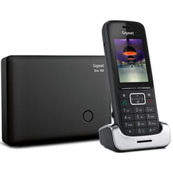 Gigaset Premium 300 Téléphone DECT Identification de l'appelant Noir, Argent