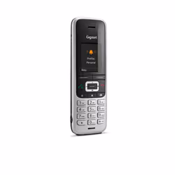 Gigaset Premium 100 HX, Smartphone, Combiné sans fil, Haut-parleur, 500 entrées, Identification de l'appelant, Noir, Acier in ...