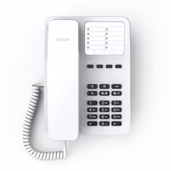 Gigaset DESK 400 Téléphone analogique Blanc - Vue supplémentaire 5
