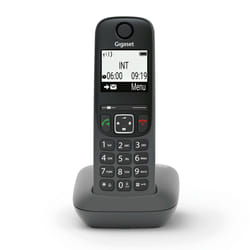Gigaset AS490 téléphone Téléphone analog/dect Identification de l'appelant Noir