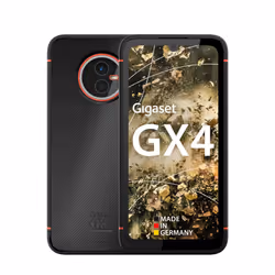 Gigaset GX4, 15,5 cm (6.1"), 4 Go, 64 Go, 48 MP, Android 12, Noir