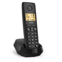 Gigaset PURE 100 Téléphone analog/dect Identification de l'appelant Noir