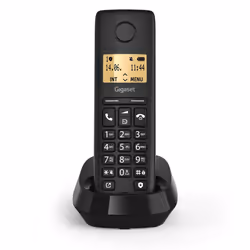 Gigaset PURE 100 Téléphone analog/dect Identification de l'appelant Noir