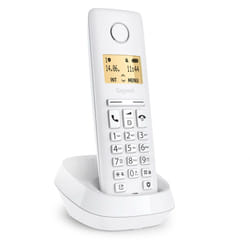 Gigaset PURE 100 Téléphone analog/dect Identification de l'appelant Blanc