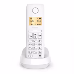 Gigaset PURE 100 Téléphone analog/dect Identification de l'appelant Blanc