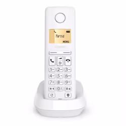 Gigaset PURE 100 Téléphone analog/dect Identification de l'appelant Blanc