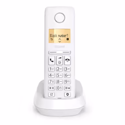 Gigaset PURE 100 Téléphone analog/dect Identification de l'appelant Blanc - Vue supplémentaire 4