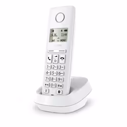 Gigaset PURE 100 Téléphone analog/dect Identification de l'appelant Blanc - Vue supplémentaire 6
