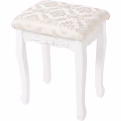 WOLTU Tabouret pour coiffeusesiège rembourré et imprimétabouret laqué en bois MDFtabouret pour maquillagetabouret de style