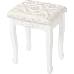 WOLTU Tabouret pour coiffeusesiège rembourré et imprimétabouret laqué en bois MDFtabouret pour maquillagetabouret de style