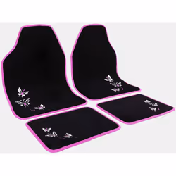 Caractéristiques exceptionnelles : -Tapis de sol mis des tapis. 2 tapis avant et 2 paillassons --Tailles universelles. adapté ...
