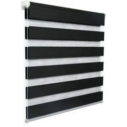 WOLTU 1 pièce Store Enrouleur Double, Fixation Rapide sans perçage, Isolant Thermique, 60x150cm, Anthracite VH5518an