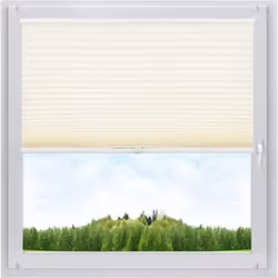 Simple et Durable: ❤ Cet store plissé est fait de polyester de haute qualité((profil: aluminium).D'un style simple et moderne ...