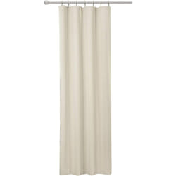 1PC Rideau Opaque Passe Tringle Rideau occultant en Polyester 135x245cm, Crème - Woltu