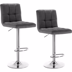 Description générale Ce tabouret de bar combine confort et fonctionnalité. Son siège en lin doux et son rembourrage optimal o ...