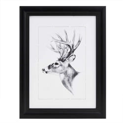 Woltu - 1 x Cadre de photo en bois et vitre, Cadre photo de style Artos, 21x29, 7cm environ, Noir