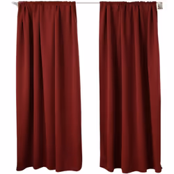 Caractéristiques exceptionnelles : -Rideaux opaques WOLTU sont fabriqués en polyester de haute qualité à 100%. -Le poids du t ...