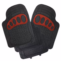 Information sur le produit: - 4 pièces de tapis. lavable à 30° C - Tailles universelles. Le tapis de voiture convient à beauc ...