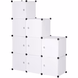 Description générale Cette armoire de rangement polyvalente est idéale pour décorer les chambres d'enfants, les salons, les b ...