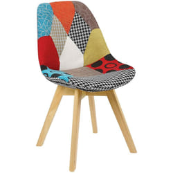 Woltu - Chaise de salle à manger, chaise scandinave Pied en bois Style nordique Multicolore
