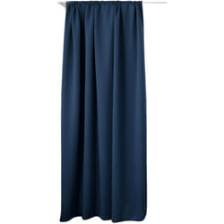 1 pièce Rideau occultant, pour Maison intérieure pour fenêtre et Porte Isolant Thermique, 135x175cm, Bleu Foncé VH5882dbl - Woltu