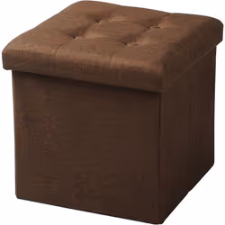 Caractéristiques exceptionnelles : -Avec un cadre fait de MDF(E1). le pouf pliable est stable. robuste. durable. ce qui assur ...