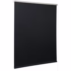 WOLTU Store enrouleur occultant en polyester avec thermique Installation rapide et directement sans perçage 120x210cm Noir