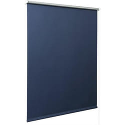 WOLTU Store enrouleur occultant en polyester avec thermique Installation rapide et directement sans perçage 70x160cm Bleu