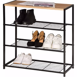 Description: - Le produit peut être utilisé comme un étagère de chaussures ou un banc. - Polyvalent.cette étagère à chaussure ...