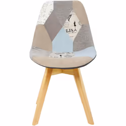 Information sur le produit: Style scandinave Avec dossier. plus confortable pour s'asseoir Pieds en bois massif. robustes Fac ...