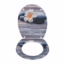 Caractéristiques exceptionnelles : - Siège de toilette en duroplase de haute qualité et les charnières Fastfix - Avec Easy-Cl ...