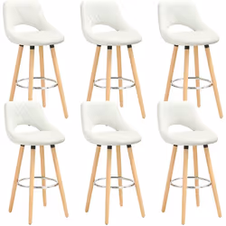 Information sur le produit: - Les pieds en bois massif et le repose-pieds vous offrent une assise confortable et solide. - Co ...