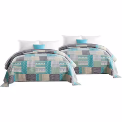 Information sur le produit: Souple.Durable: ❤ Les couvre-lits sont fabriqués en polyester.c'est un tissu souple.durable.confo ...