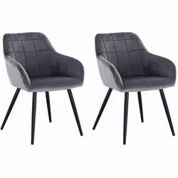 Information sur le produit: - Design moderne s’adapte bien à votre maison. - La surface du siège bien rembourrée en velours e ...