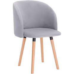 Description générale La chaise à manger en velours gris est un choix moderne et élégant, parfaite pour ajouter une touche sop ...