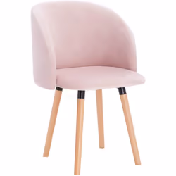 Description générale Cette chaise de salle à manger allie confort, esthétisme et fonctionnalité. Conçue avec un rembourrage e ...