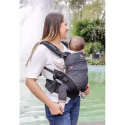 Manduca XT Porte-bébé souple Coton Noir, Gris