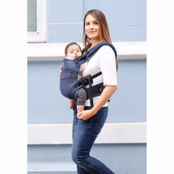 Manduca XT Porte-bébé souple Coton Bleu