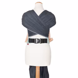 Manduca Twist Écharpe de portage Coton Bleu, Gris