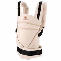 Manduca XT Cotton denimberry-toffee, Port-bébé ventral, Garçon/Fille, 20 kg, Beige, Coton