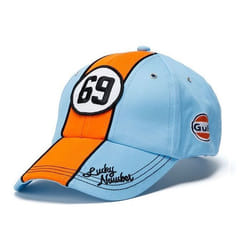 Casquette - Gulf - F1 Team - Bleu - Coton - Sportswear
