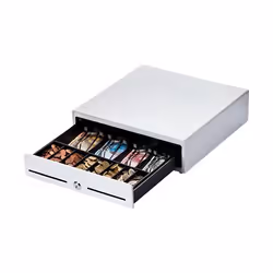 Metapace K-2, Tiroirs-caisse manuels et automatiques, Blanc, 24 V, Metapace, Citizen, Epson, 330 mm, 330 mm