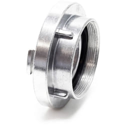 Wiltec Accouplement Storz C/52 mm – 47 x 98 x 98 mm – en Aluminium – avec Manchon rotatif 120° – Filetage femelle 2" (59,25 mm) – Raccord pour Tuyaux