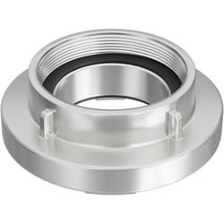 Wiltec Accouplement Storz B/75 mm – 52 x 126 x 126 mm / 3"x2.5" BSP– en Aluminium – avec Manchon 120° et filetage femelle – Raccord pour Tuyaux